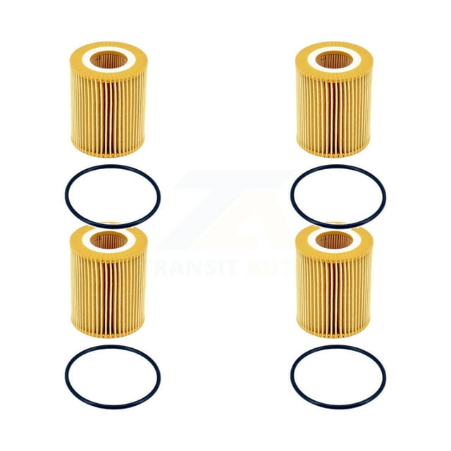 PUR Engine Cartridge Oil Filter (4 Pack) for Car Ford F-150 Land Rover Range Sport Discovery K56-100513