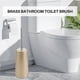 thumbnail image 4 of Toilet Brush and Holder - Toilet Bowl Cleaner Brush Set (Gold), 4 of 5