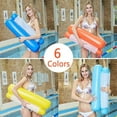 thumbnail image 2 of FNNMNNR 4-in-1 Hammock Pool Float & Water Hammock – Multi-Purpose  Inflatable Pool Floats for Adults – Thick  Non-Stick PVC Material, 2 of 8