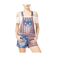 thumbnail image 1 of American Rag Salopettes Courtes Americana pour Femmes, Bleu, Juniors, 0, 1 of 1
