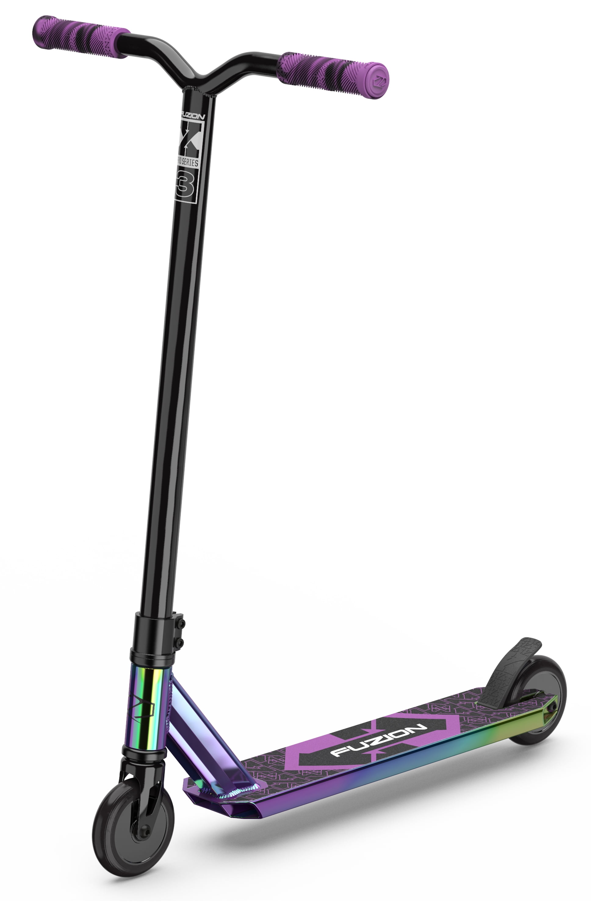 Trick Scooter Beginner Stunt Scooters for Kids 8 Years and Up Fuzion X-3 Pro Scooters Quality Freestyle Kick Scooter for Boys and Girls