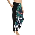 thumbnail image 2 of Sigee Hungry Tyrannosaurus Print Women's Soft Pajama Pants - Breathable and Comfortable Lounge Sleep Bottoms with Elastic Waistband and Pockets-Medium, 2 of 9