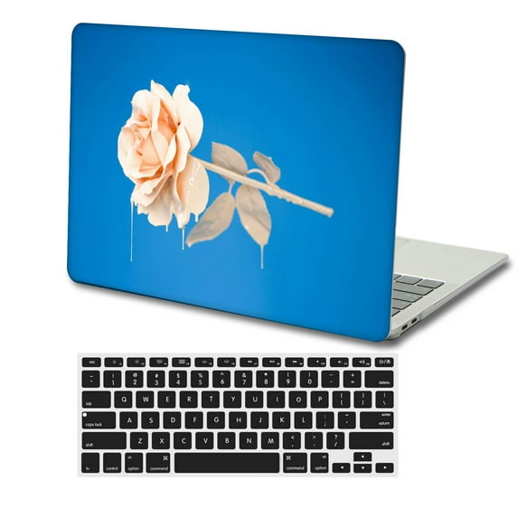 KSK KAISHEK Plastic Hard Shell Case Cover Only for 2010 - 2017 Release Old MacBook Air 13" No Touch + Black Keyboard Cover Model: A1466/A1369 Pink series 0706