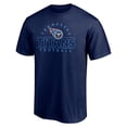thumbnail image 2 of Men's Navy Tennessee Titans Dual Threat T-Shirt, 2 of 3