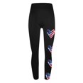 thumbnail image 5 of Nrmvnmi Patriotic High Waist Leggings for Women Fourth of July American Flag Patterned Compression Tights Women USA Flag Mothers Day Gifts For Her, 5 of 6