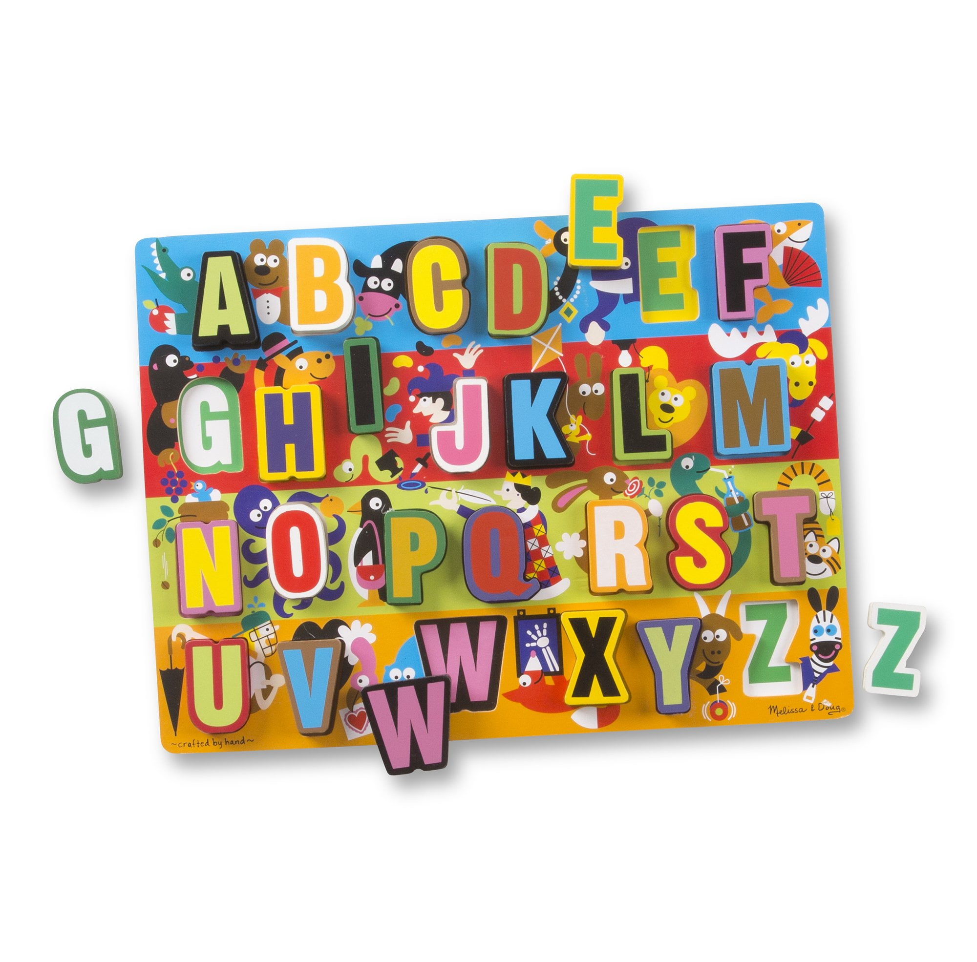abc puzzle walmart