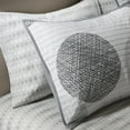 thumbnail image 3 of Home Essence Cabrillo Bed in a Bag Coverlet Bedding Set, Gray, California King, 3 of 7