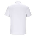 thumbnail image 3 of Summer Mens T-shirts Casual Tops Elastic Adaptable Moisture Wicking Shirt with Crew Neck And Short Sleeves Lightweight Tops Athletic Tops Gym Training Workout Yoga Shirts, 3 of 8