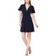 thumbnail image 1 of French Connection Alexa Plete Accent Wrap Vestido para Mujer, Azul, 0, 1 of 1