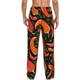 thumbnail image 3 of Disketp Red Hot Chili Men'S Pajama Pants - Ultra Soft Fleece Sleep And Lounge Pants (Size: S-Xxl), 3 of 9