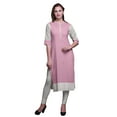 thumbnail image 1 of Bimba Women Straight Kurta Printed Indian Top EthnicKurti, 1 of 6