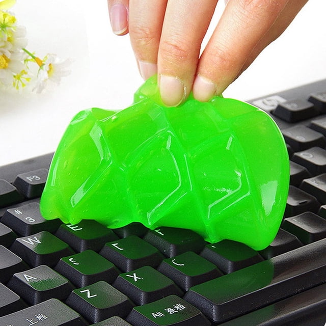Bamboohart Keyboard Gel Cleaner Dust Germ Clean Cyber Putty Desk Computer Laptop Phone Car