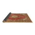 thumbnail image 2 of Ahgly Company Indoor Round Medallion Brown Traditional Area Rugs, 6' Round, 2 of 4