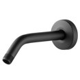 thumbnail image 4 of MYG 15-25cm Black Shower Bracket with Flange Wall Mount Shower Head Extension, 4 of 4
