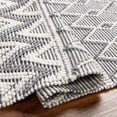 thumbnail image 5 of BoutiqueRugs Evita Bohemian, Transitional Area Rug - Gray, White, Charcoal - 6' x 9', 5 of 8