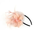 thumbnail image 5 of Feather Fascinators Womens Flower Derby Hat for Cocktail Ball Wedding Headband, 5 of 5