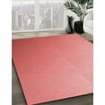 thumbnail image 2 of Ahgly Company Indoor Square Patterned Light Coral Pink Area Rugs, 6' Square, 2 of 6