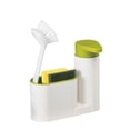thumbnail image 2 of Caja de almacenamiento con dispensador de jabón, caja de distribución de estropajo multifuncional, organizador de fregadero de cocina y baño minimalista, 2 of 5