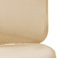 thumbnail image 4 of Guardoinrt Soft and Breathable Swivel Chair Cover Seating Experience Beige Backrest + Cushion Cover 1Set, 4 of 6