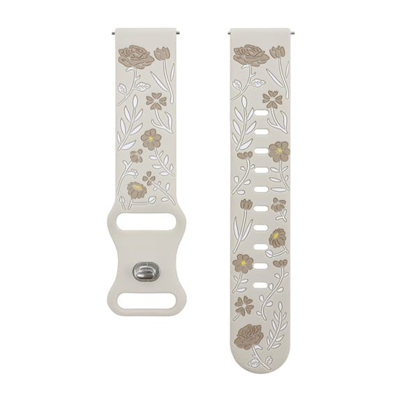 Two Color Breathable Silicone Wriststrap Sweatproof Wearable Bracelets For Watch 7654 Quick Release Belt Comfort Unisex