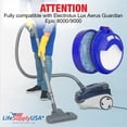 thumbnail image 2 of LifeSupplyUSA HEPA Post-Motor Filter & Pre-Motor Filter Kit Replacement Washable Reusable Compatible with All Dyson DC-25 Vacuum Cleaners, Parts 916188-05, 914790-01, 919171-02, 2 of 5