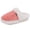 Pink, variant on CHICVOMEY Women's House Slippers with Memory Foam Indoor & Outdoor Fuzzy Slip-On Shoes Winter Slippers for Women