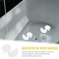 thumbnail image 4 of ELAYARD 1Set White Bathtub Decals Anti Skid Stickers for Bathroom Floor Safety, 4 of 8