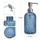 thumbnail image 2 of Dispensador de jabón de vidrio con bomba de acero inoxidable, botella dispensadora de loción for baño., 2 of 5