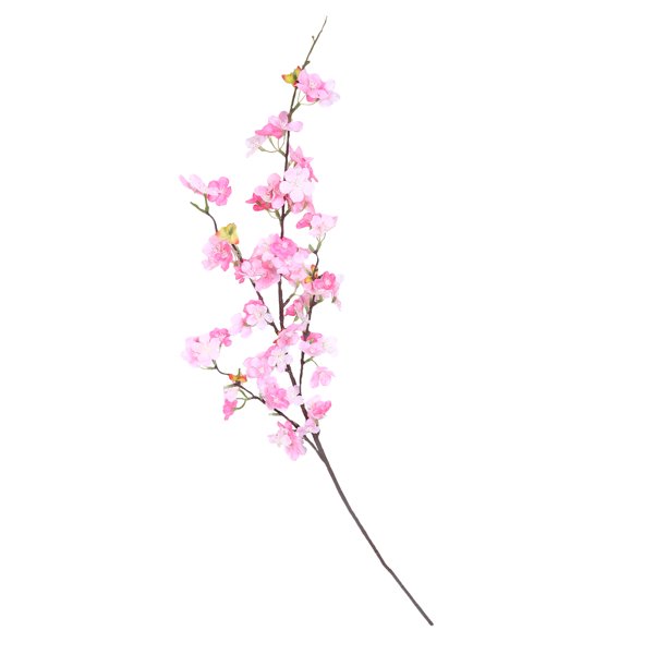 unbranded Rama De Flores Artificiales Cerezo Rosa Duraderas Para De Bodas Y Hogar