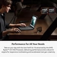 thumbnail image 4 of Acer Swift Go 16 AI Laptop, 16" 1920 x 1200 WUXGA 120Hz IPS LCD Touchscreen, AMD Ryzen AI 9 465, Stylus Pen, Backlit Keyboard, Wi-Fi 7, Windows 11 Home (32GB DDR5 RAM | 4TB SSD), 4 of 5