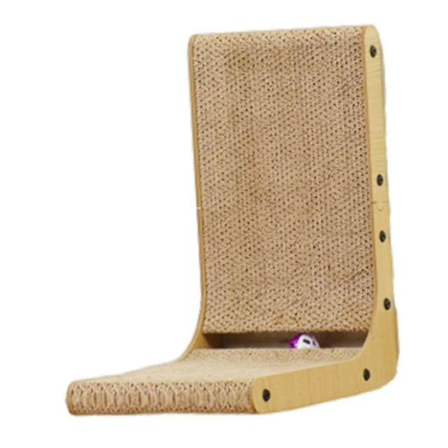 S SERENABLE Cat Scratching Board Activity Toy Convenient Playing Pet Cat Interactive Toy 38cmx24cmx43cm