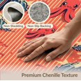thumbnail image 6 of ODIKA 8'x10' Washable Area Rug Durable, Non-Slip Pixel Octopus Cartoon Retro Wave Border Arcade Tentacle Motif for Living Room, Under Sectional, Family, 6 of 7