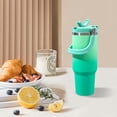 thumbnail image 1 of Botella de agua con aislamiento de 40 onzas taza térmica de café para coche de acero inoxidable para mujeres y hombres, 1 of 7