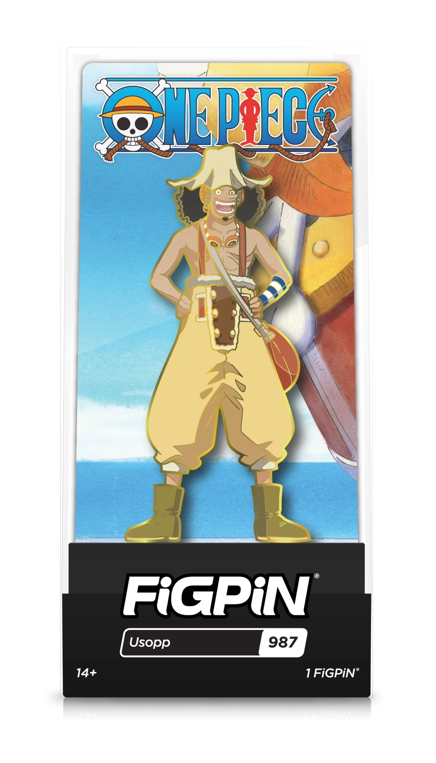 One Piece Deluxe authentic FiGPiN Box Set with Logo LE 1000