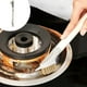 thumbnail image 1 of Limpieza de estufa cocina cepillo de dos cabezales, cepillo de desinfección cocina estufa de gas, potente, apto para cocina, ideal para limpieza de superficie, potente, de acero inoxidable,, 1 of 6