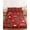 Red, variant on Queen Size Fitted Sheet Set - Red Christmas 3 Piece Bedding Sets 16" Deep Pocket Fitted Sheet with 2 Pillowcases, Xmas Tree Snowflake Stars Farmhouse Brushed Microfiber Hotel Luxury Bed Sheets