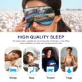 thumbnail image 6 of IAUYY Sleep Mask, Super Soft Eye Masks with Adjustable Strap, Lightweight Comfortable Blindfold,Perfect Blocks Light for Men Women Sleeping Cat, 6 of 7
