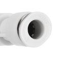thumbnail image 4 of Unique Bargains 6mm à 3mm Réduction Pousser pour Connecter Raccord de Ligne d'Air Blanc, 2 Pack, 4 of 4