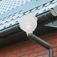 thumbnail image 5 of PVC Rainwater Gutter White 1 Set 10.8X8.3X6.7In Protect Property, 5 of 5