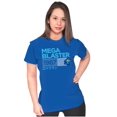 thumbnail image 4 of Classic Video Game Mega Man Blaster Women's T Shirt Ladies Tee Brisco Brands S, 4 of 5
