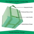 thumbnail image 3 of Reusable Yard Waste Bags, Collapsible Garden Bag, Pop Up Bag, Heavy Duty Woven Polypropylene Bag with Double Bottom and Reinforced Handles, 3 of 4