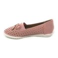 thumbnail image 2 of Victoria K Women's Rhinestone Emblem With Bow Tie Embossed Casual Flats, 2 of 5
