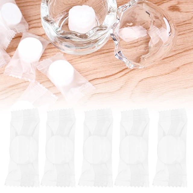 YLSHRF 100Pcs Compressed Towels Portable Disposable Face Cleaning Tissue Towel For T RH