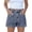 #25Sky Blue, variant on Jean Shorts for Women High Waisted Stretchy Denim Jorts Trendy Casual Distressed Cut Off Shorts with Pockets Sky Blue M