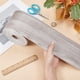 thumbnail image 3 of Borde de papel tapiz autoadhesivo con veta de madera gris claro, borde de espejo, despegable y pegable, PVC, impermeable y extraíble., 3 of 9