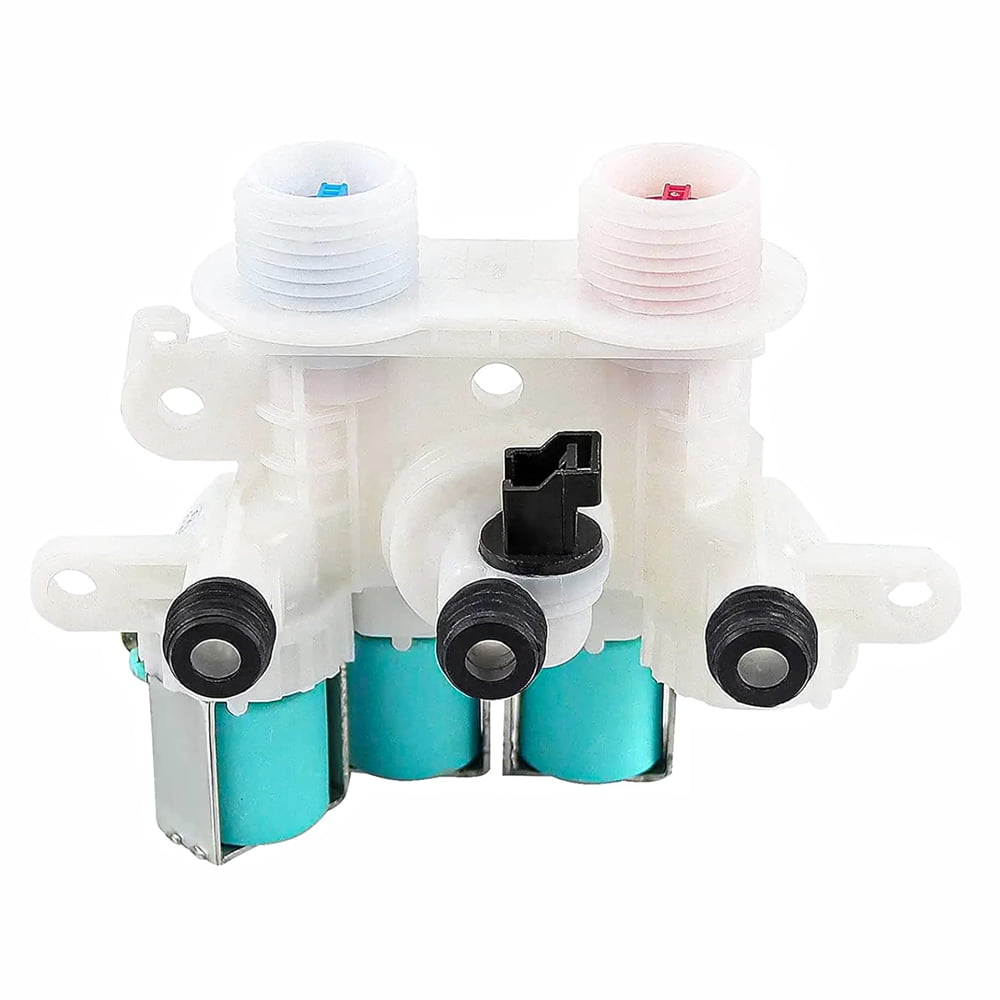 TOP-MAX W11096268 Water Inlet Valve fit for Whirlpool Kenmore, Replace W11220230, W10632527, W10758829, W10853296, W11096268, AP6329544, 4591408, PS12349461, EAP12349461