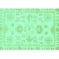 thumbnail image 1 of Ahgly Company Indoor Rectangle Oriental Turquoise Blue Traditional Area Rugs, 8' x 10', 1 of 4
