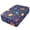 Navy Space Planet, variant on Premium Soft Fitted Sheet for Blow Up Bed Mattress Sheets with Zipper for Camping Office Bedroom, Red Blue Astronaut Print