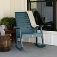 thumbnail image 2 of Highwood Furniture Weatherly Rocking Chair-Finish:Nantucket Blue, 2 of 5