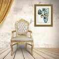 thumbnail image 3 of Maritz, Angela 19x24 Gold Ornate Wood Framed with Double Matting Museum Art Print Titled - Blooms of Earl Gray, 3 of 4